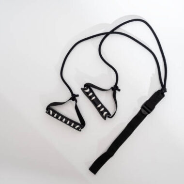 Skier boxer expander multifunctional trainer on a white background top view